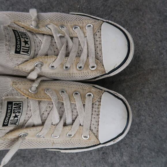 Converse Shoes Kids 3 Sneakers Chuck Taylor All Star Knit Stretch Casual Active - Picture 13 of 14